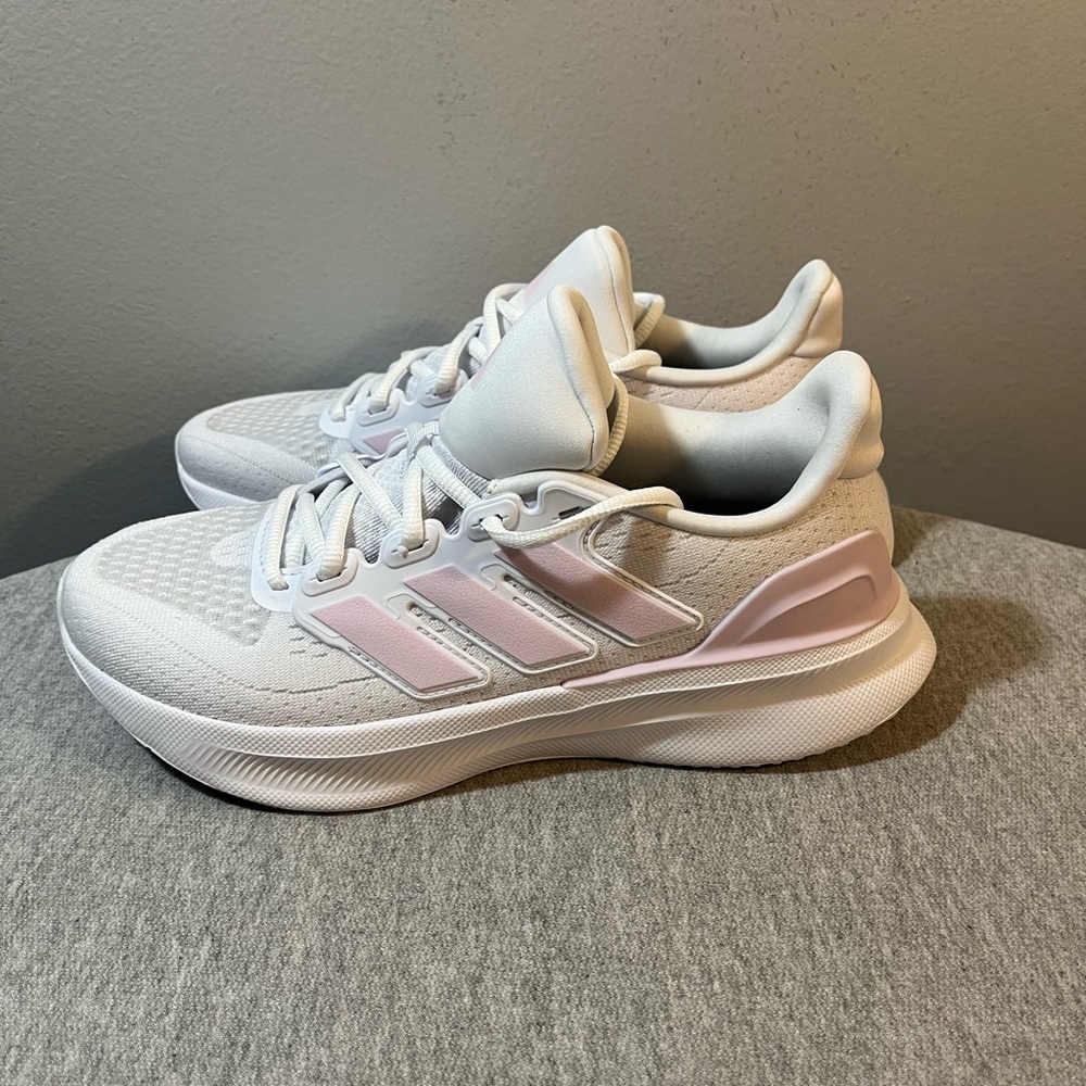 Adidas Ultrarun 5 W Almost Pink/ White Women's Size 7 JH6037​ - Picture 4 of 11